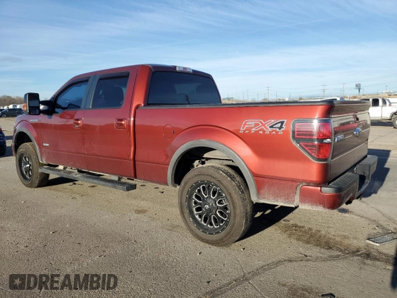 2014 Ford F-150 XL with VIN 1FTFW1ET9EKD45217, listed as a Copart auction lot 85285424 with 154,135 mi miles and Salvage title. Bid and sale history available at DreamBid. Image 2.