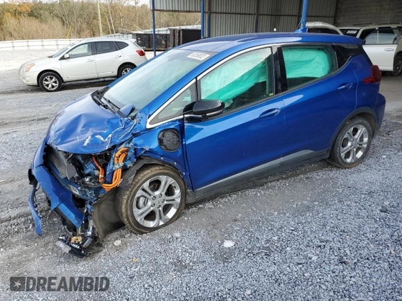 2017 Chevrolet Bolt EV LT with VIN 1G1FW6S02H4189448, listed as a Copart auction lot 68268932 with 57,120 mi miles. Bid and sale history available at carsss.com. Image 1.