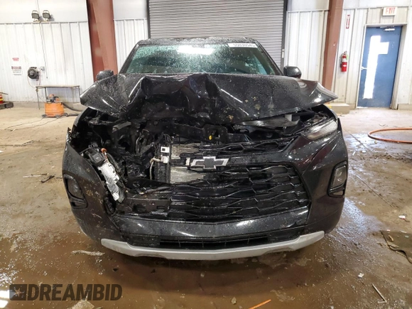 2022 Chevrolet Blazer LT with VIN 3GNKBHRS0NS112777, listed as a Copart auction lot 55030545 with 20,653 mi miles and Salvage title. Bid and sale history available at DreamBid. Image 5.
