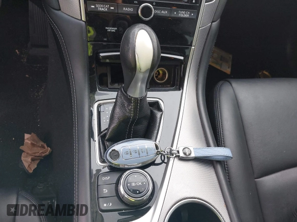 2015 Infiniti Q50 Premium with VIN JN1BV7AP9FM342033, listed as a IAAI auction lot 41241687 with 183,887 mi miles and . Bid and sale history available at DreamBid. Image 11.