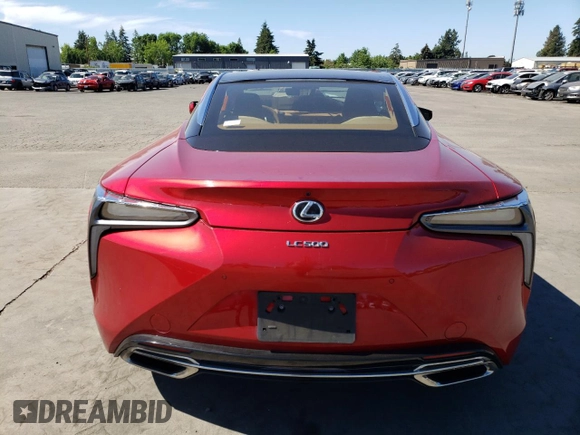 2018 Lexus LC 500h с VIN JTHHP5AY0JA004625, выставлен на аукционе Copart как лот 63081874 с пробегом 18 963 миль миль и Списание • Salvage title. История ставок и продаж доступна на DreamBid. Изображение 6.