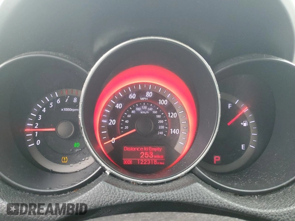 2013 Kia Forte SX with VIN KNAFW4A33D5684184, listed as a Copart auction lot 81901544 with 122,318 mi miles and Salvage Title. Bid and sale history available at carsss.com. Image 9.