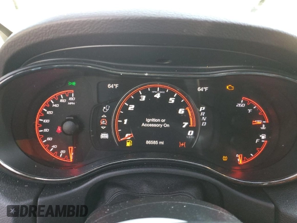 2018 Dodge Durango SRT with VIN 1C4SDJGJ1JC341666, listed as a Copart auction lot 51927205 with 86,585 mi miles and Salvage title. Bid and sale history available at DreamBid. Image 9.