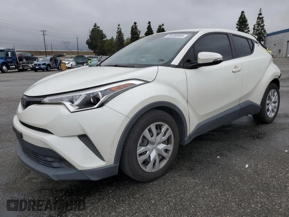 2019 Toyota C-HR XLE z VIN JTNKHMBX7K1028552, wystawiony jako Copart lot #55490905 z przebiegiem 127 397 mil mil oraz Szkoda całkowita • Salvage title. Historia ofert i sprzedaży dostępna na DreamBid. Obrazek 1.