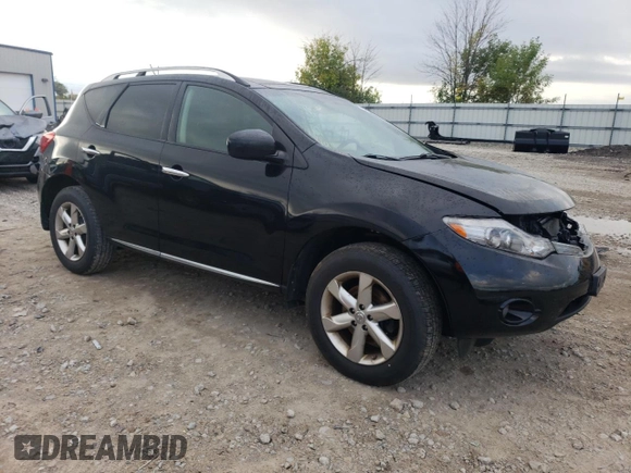 2010 Nissan Murano SL with VIN JN8AZ1MW0AW124111, listed as a Copart auction lot 72676554 with 179,109 mi miles and Non Repairable. Bid and sale history available at carsss.com. Image 4.