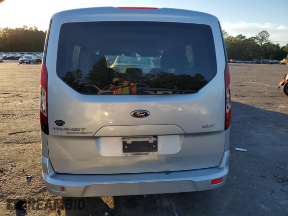 2014 Ford Transit Connect XLT с VIN NM0AE8F7XE1149510, выставлен на аукционе Copart как лот 82015004 с пробегом 75 499 миль миль и Списание • Salvage title. История ставок и продаж доступна на DreamBid. Изображение 6.