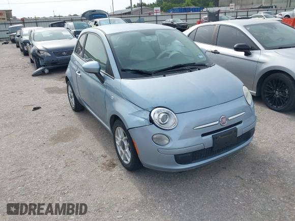 2013 FIAT 500 Pop with VIN 3C3CFFAR6DT566589, listed as a IAAI auction lot 42273230 with 134,496 mi miles and . Bid and sale history available at DreamBid. Image 1.