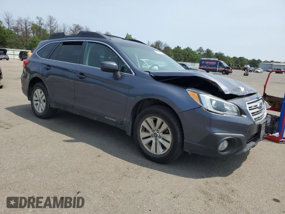 2015 Subaru Outback Premium z VIN 4S4BSADC0F3317874, wystawiony jako Copart lot #61419005 z przebiegiem 163 938 mil mil oraz Szkoda całkowita • Salvage title. Historia ofert i sprzedaży dostępna na DreamBid. Obrazek 4.