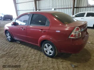 2009 Chevrolet Aveo LS with VIN KL1TD56E39B691552, listed as a Copart auction lot 82042284 with 0 mi miles and Clean Title. Bid and sale history available at carsss.com. Image 2.