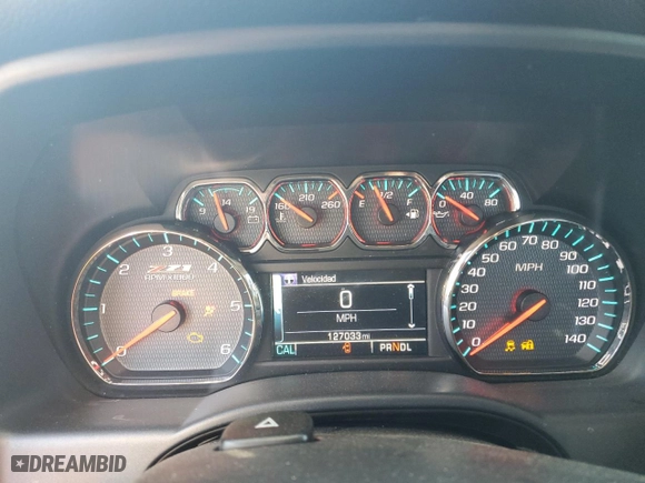 2017 Chevrolet Silverado 1500 LT with VIN 1GCVKREC8HZ339054, listed as a Copart auction lot 49400695 with 127,033 mi miles and Salvage Title. Bid and sale history available at carsss.com. Image 9.