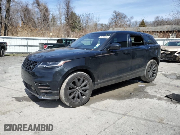 2019 Land Rover Range Rover Velar R-Dynamic SE with VIN SALYL2EX1KA780480, listed as a Copart auction lot 49765254 with 80,510 mi miles. Bid and sale history available at carsss.com. Image 1.