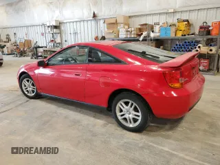 2000 Toyota Celica GT with VIN JTDDR32T3Y0025745, listed as a Copart auction lot 56181185 with 125,112 mi miles and Clean Title. Bid and sale history available at DreamBid. Image 2.