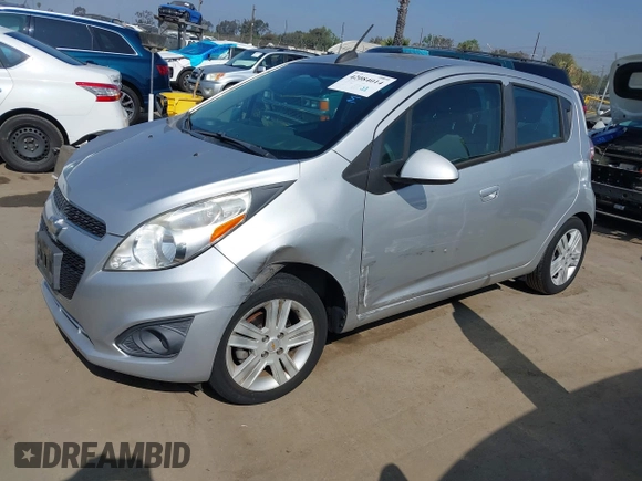 2015 Chevrolet Spark LT with VIN KL8CD6S95FC793084, listed as a IAAI auction lot 42084014 with 41,671 mi miles. Bid and sale history available at carsss.com. Image 2.