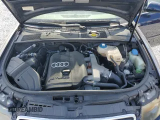 2004 Audi A4 1.8T with VIN WAUAC48H14K007141, listed as a Copart auction lot 89247185 with 122,255 mi miles and Salvage Title. Bid and sale history available at carsss.com. Image 11.