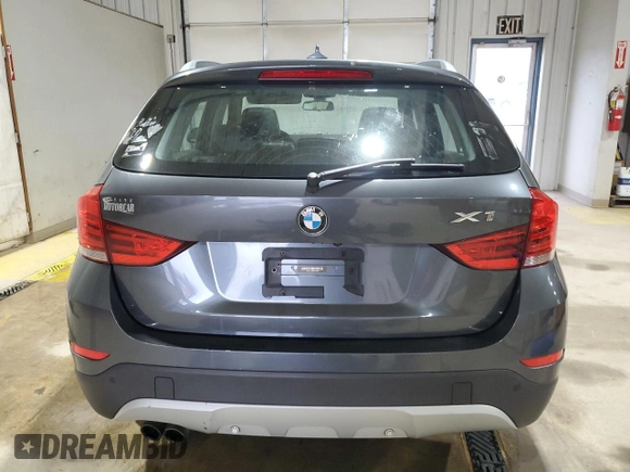 2015 BMW X1 xDrive28i with VIN WBAVL1C50FVY26284, listed as a Copart auction lot 49709155 with 120,138 mi miles and Salvage Title. Bid and sale history available at carsss.com. Image 6.