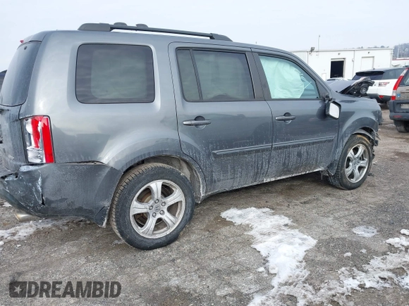 2013 Honda Pilot EX-L with VIN 5FNYF4H65DB001749, listed as a IAAI auction lot 41426636 with 129,912 mi miles and . Bid and sale history available at carsss.com. Image 4.