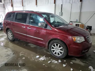 2012 Chrysler Town & Country Touring-L with VIN 2C4RC1CG8CR412254, listed as a Copart auction lot 46346785 with 131,873 mi miles and Salvage Title. Bid and sale history available at carsss.com. Image 4.