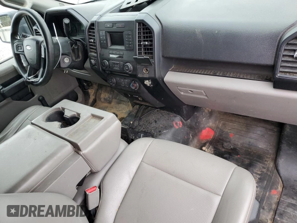 2016 Ford F-150 XL with VIN 1FTMF1C82GKE63988, listed as a Copart auction lot 51812445 with 143,797 mi miles and Salvage Title. Bid and sale history available at DreamBid. Image 8.
