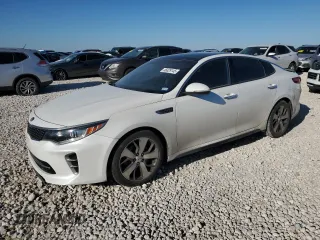 2016 Kia Optima SX Turbo with VIN 5XXGW4L25GG015040, listed as a Copart auction lot 46029145 with 91,055 mi miles and Clean title. Bid and sale history available at DreamBid. Image 1.