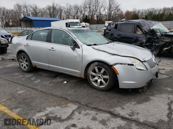 2010 Mercury Milan Premier with VIN 3MEHM0JA8AR613806, listed as a Copart auction lot 47984365 with Not Provided miles and Non Repairable. Bid and sale history available at DreamBid. Image 4.