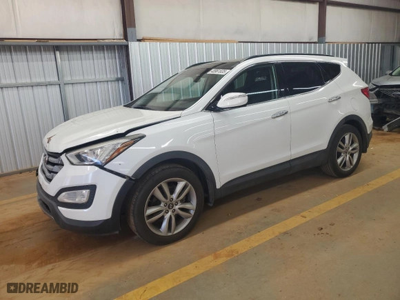 2015 Hyundai Santa Fe Sport with VIN 5XYZW4LA4FG237367, listed as a Copart auction lot 48961835 with 127,393 mi miles and Salvage Title. Bid and sale history available at carsss.com. Image 1.