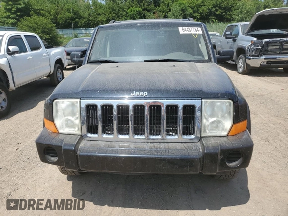 2007 Jeep Commander Sport with VIN 1J8HG48K97C603008, listed as a Copart auction lot 64437764 with 117,182 mi miles and Clean Title. Bid and sale history available at carsss.com. Image 5.