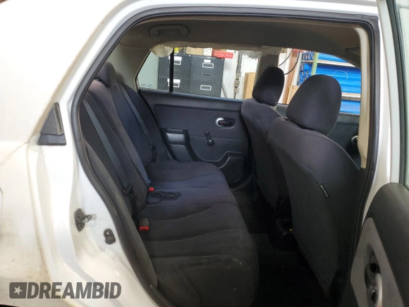 2009 Nissan Versa 1.6 with VIN 3N1CC11E59L477417, listed as a Copart auction lot 88986075 with 0 mi miles and Salvage Title. Bid and sale history available at carsss.com. Image 10.