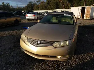 2002 Toyota Solara SE with VIN 2T1FE22P42C008824, listed as a Copart auction lot 83385934 with 111,252 mi miles and Salvage Title. Bid and sale history available at carsss.com. Image 11.