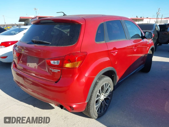 2016 Mitsubishi Outlander Sport 2.0 ES with VIN JA4AP3AU6GZ032986, listed as a IAAI auction lot 41675183 with 1 mi miles. Bid and sale history available at carsss.com. Image 4.