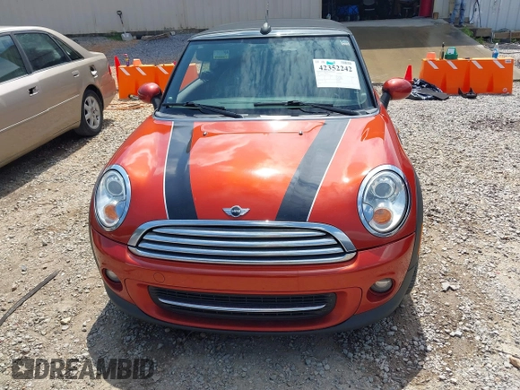 2011 MINI Convertible with VIN WMWZN3C57BTZ89303, listed as a IAAI auction lot 42352242 with 146,448 mi miles and . Bid and sale history available at DreamBid. Image 12.