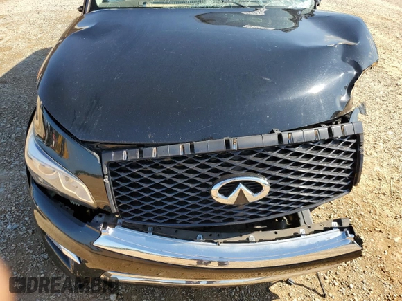 2017 Infiniti QX80 with VIN JN8AZ2NF8H9645395, listed as a Copart auction lot 57161274 with 0 mi miles and Salvage Title. Bid and sale history available at carsss.com. Image 12.