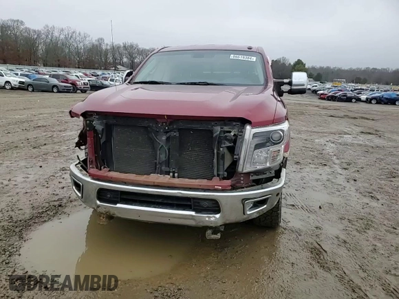 2017 Nissan Titan XD PRO-4X with VIN 1N6BA1F46HN568951, listed as a Copart auction lot 86619384 with 132,838 mi miles and Salvage Title. Bid and sale history available at carsss.com. Image 11.