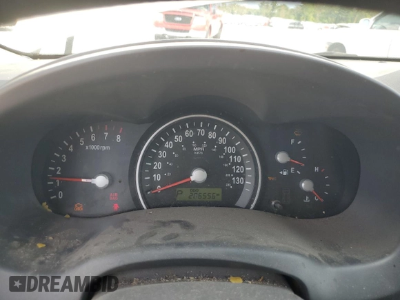 2006 Kia Sedona LX with VIN KNDMB233666057581, listed as a Copart auction lot 71027674 with 206,556 mi miles and Salvage Title. Bid and sale history available at carsss.com. Image 9.