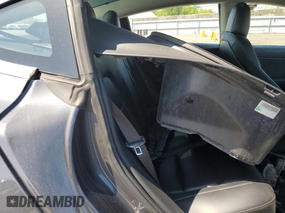 2018 Tesla Model 3 Long Range Battery with VIN 5YJ3E1EA4JF102085, listed as a Copart auction lot 54948625 with 74,786 mi miles and Salvage Title. Bid and sale history available at DreamBid. Image 10.