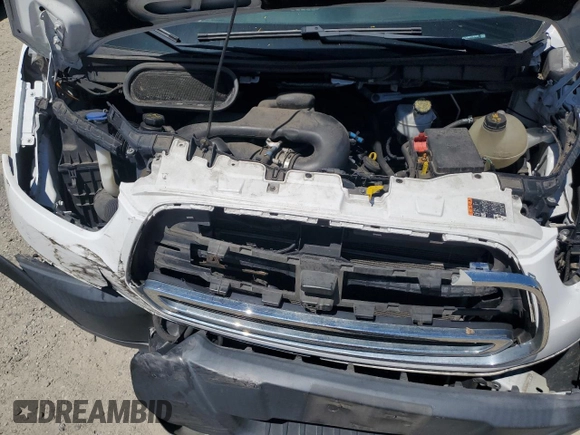 2015 Ford Transit XL with VIN 1FBZX2ZM5FKB26506, listed as a Copart auction lot 57440905 with 98,487 mi miles and Salvage title. Bid and sale history available at DreamBid. Image 12.