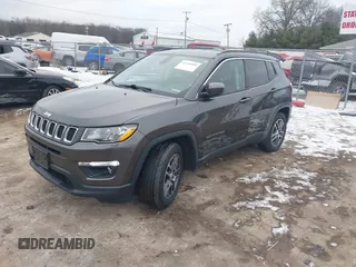 2017 Jeep Compass Latitude with VIN 3C4NJCBB9HT682278, listed as a IAAI auction lot 41240909 with 133,766 mi miles and . Bid and sale history available at DreamBid. Image 2.