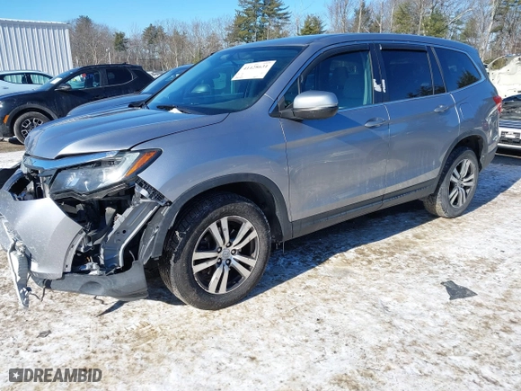 2016 Honda Pilot EX with VIN 5FNYF6H38GB098287, listed as a IAAI auction lot 41428631 with 148,562 mi miles. Bid and sale history available at carsss.com. Image 17.