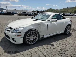 2011 Mercedes-Benz SLK 300 with VIN WDBWK5EA3BF241584, listed as a Copart auction lot 51856215 with 48,775 mi miles and Salvage title. Bid and sale history available at DreamBid. Image 1.
