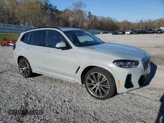 2022 BMW X3 xDrive30i with VIN 5UX53DP09N9K71795, listed as a Copart auction lot 49472915 with 39,070 mi miles and Salvage Title. Bid and sale history available at DreamBid. Image 4.