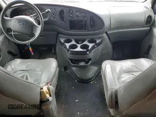 2008 Ford Econoline Passenger XL with VIN 1FBSS31L88DB06010, listed as a Copart auction lot 43622555 with 282,564 mi miles and Salvage Title. Bid and sale history available at DreamBid. Image 8.