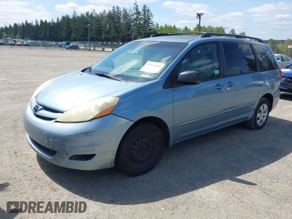 2006 Toyota Sienna CE with VIN 5TDZA23C66S499303, listed as a IAAI auction lot 42151809 with 225,878 mi miles and . Bid and sale history available at DreamBid. Image 2.
