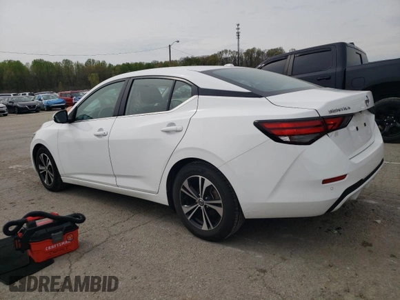 2021 Nissan Sentra SV with VIN 3N1AB8CV3MY274098, listed as a Copart auction lot 53287935 with 65,284 mi miles and Salvage title. Bid and sale history available at DreamBid. Image 2.