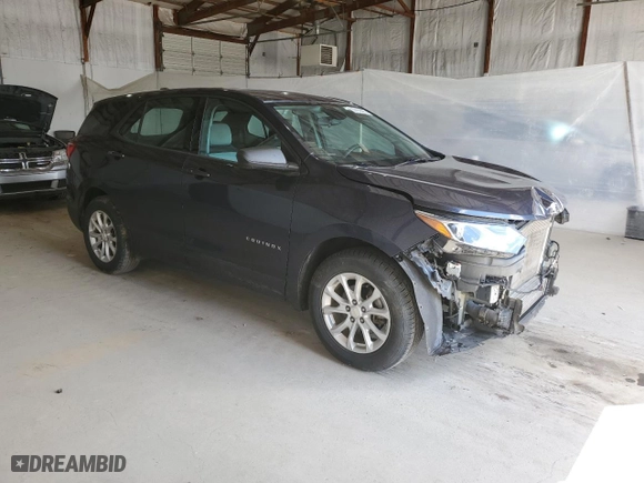 2018 Chevrolet Equinox LS with VIN 3GNAXHEV6JS568077, listed as a Copart auction lot 50158685 with 122,661 mi miles and Salvage Title. Bid and sale history available at carsss.com. Image 4.