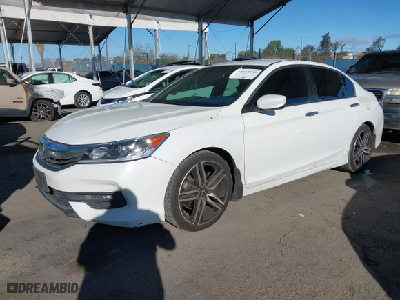 2017 Honda Accord Sedan Sport SE with VIN 1HGCR2F1XHA159579, listed as a IAAI auction lot 41667239 with 156,393 mi miles. Bid and sale history available at carsss.com. Image 19.