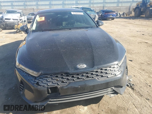 2021 Kia K5 EX with VIN 5XXG34J26MG040150, listed as a Copart auction lot 81609354 with 66,953 mi miles and Salvage Title. Bid and sale history available at carsss.com. Image 5.