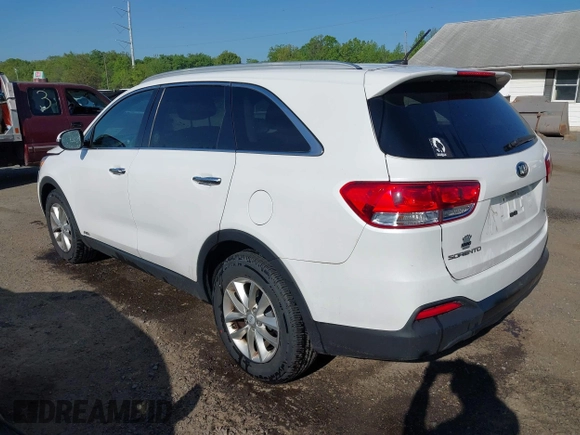 2017 Kia Sorento LX with VIN 5XYPGDA54HG187891, listed as a IAAI auction lot 42122755 with 143,131 mi miles and . Bid and sale history available at carsss.com. Image 3.