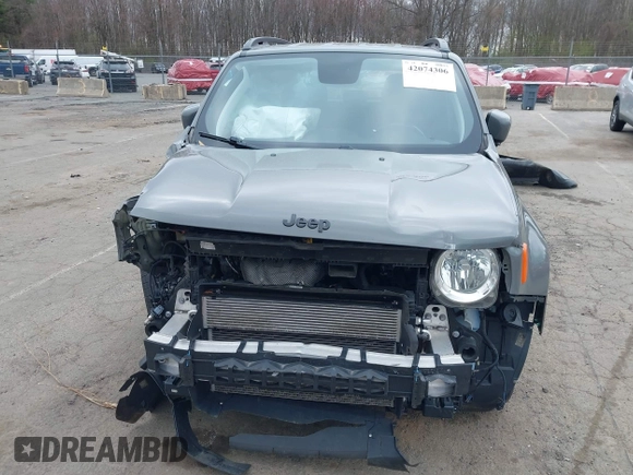 2019 Jeep Renegade Latitude z VIN ZACNJBBB0KPK39166, wystawiony jako IAAI lot #42074306 z przebiegiem 84 325 mil mil oraz . Historia ofert i sprzedaży dostępna na DreamBid. Obrazek 6.