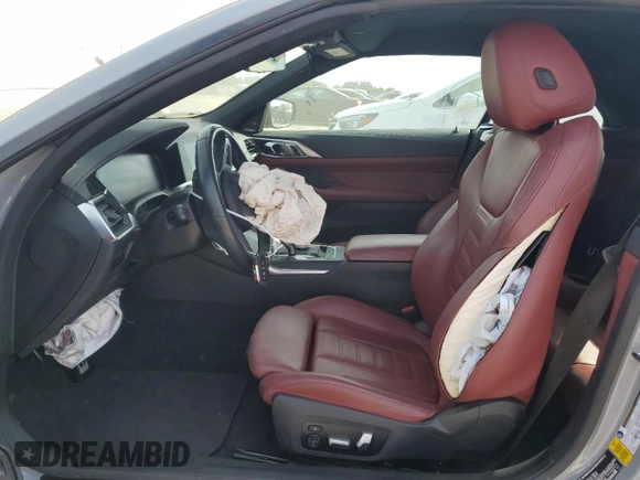 2022 BMW 4 Series M440i with VIN WBA53AT00NCK09742, listed as a Copart auction lot 42662415 with Not provided miles and Salvage title. Bid and sale history available at DreamBid. Image 7.