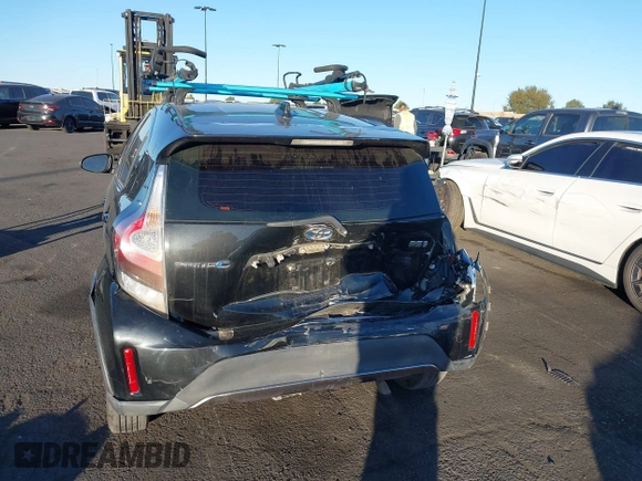 2018 Toyota Prius One with VIN JTDKDTB37J1605828, listed as a IAAI auction lot 41310761 with 85,079 mi miles and . Bid and sale history available at DreamBid. Image 6.