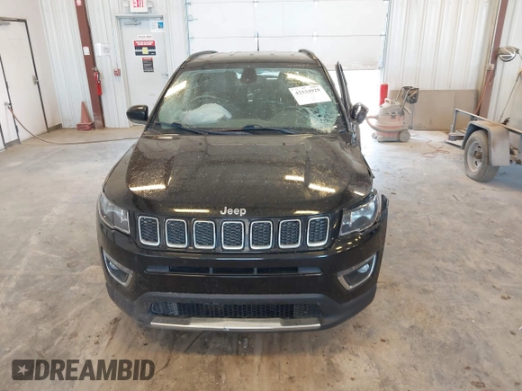 2018 Jeep Compass Limited with VIN 3C4NJDCBXJT349081, listed as a IAAI auction lot 42534929 with 106,781 mi miles and . Bid and sale history available at DreamBid. Image 12.